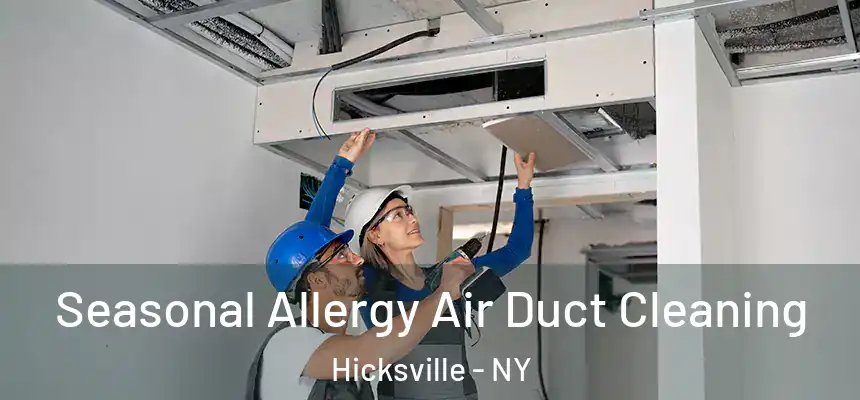 Seasonal Allergy Air Duct Cleaning Hicksville - NY